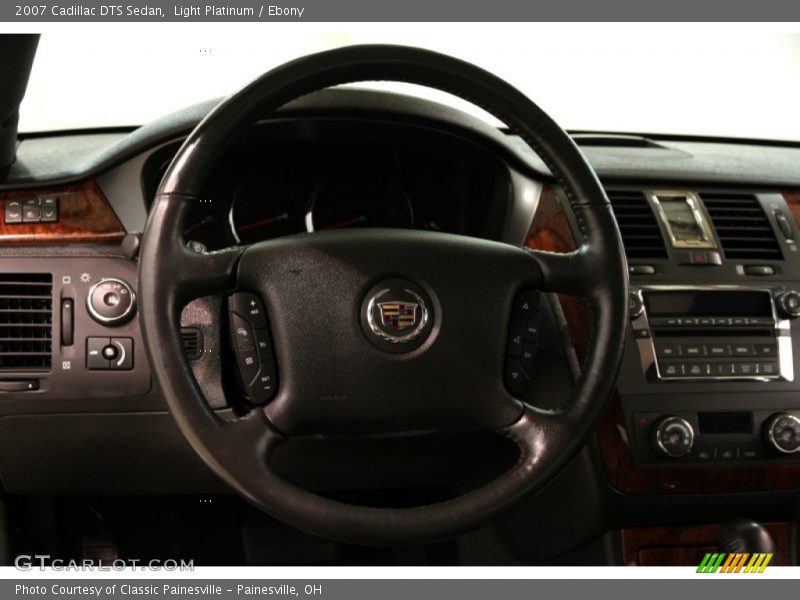 Light Platinum / Ebony 2007 Cadillac DTS Sedan