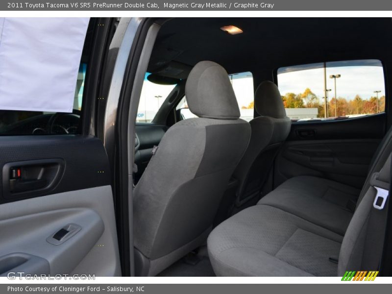 Magnetic Gray Metallic / Graphite Gray 2011 Toyota Tacoma V6 SR5 PreRunner Double Cab