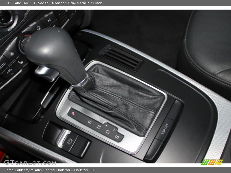 Monsoon Gray Metallic / Black 2012 Audi A4 2.0T Sedan