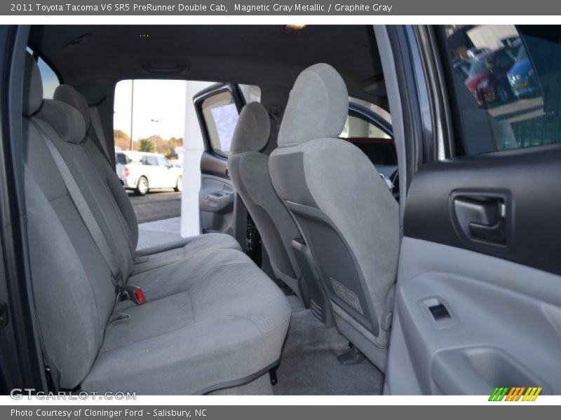 Magnetic Gray Metallic / Graphite Gray 2011 Toyota Tacoma V6 SR5 PreRunner Double Cab