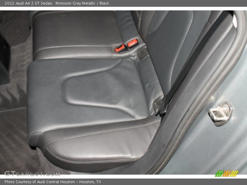 Monsoon Gray Metallic / Black 2012 Audi A4 2.0T Sedan