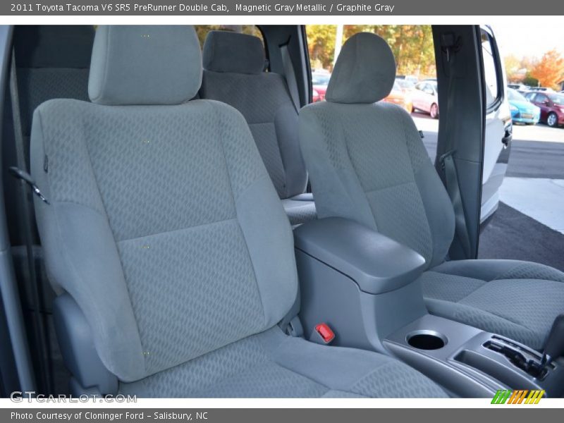 Magnetic Gray Metallic / Graphite Gray 2011 Toyota Tacoma V6 SR5 PreRunner Double Cab