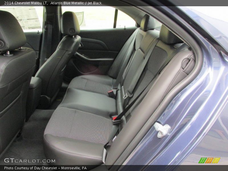 Atlantis Blue Metallic / Jet Black 2014 Chevrolet Malibu LT