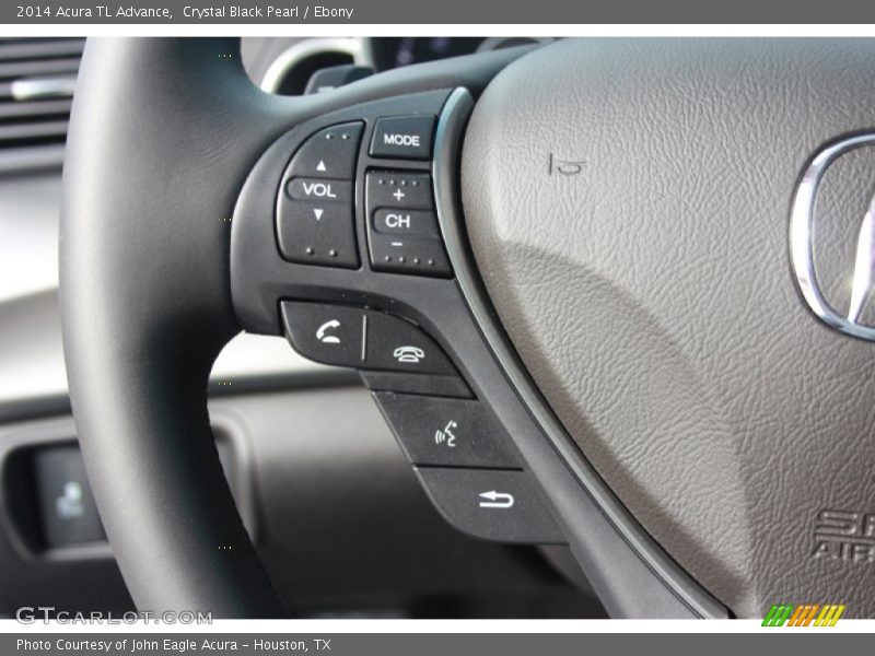 Crystal Black Pearl / Ebony 2014 Acura TL Advance