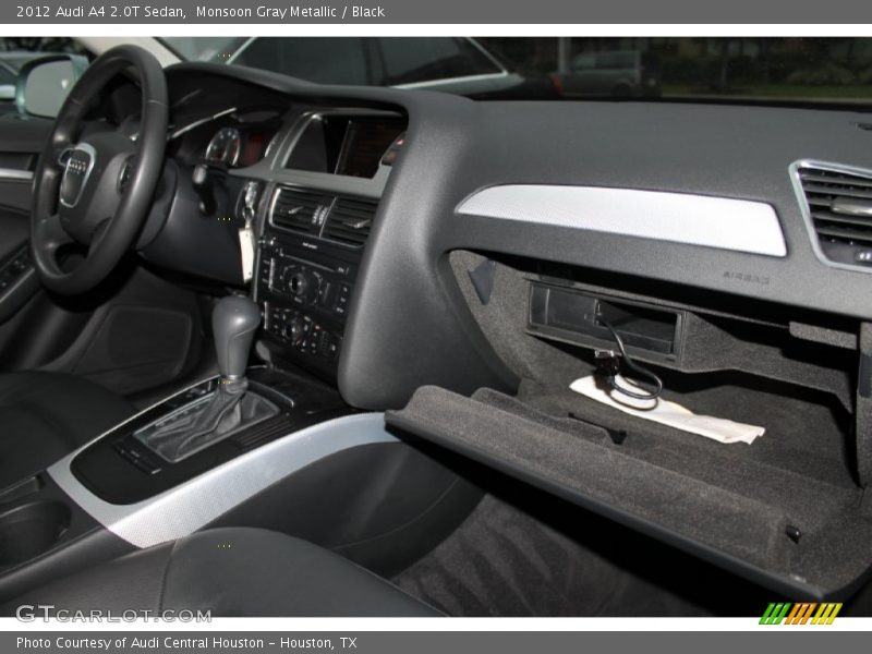 Monsoon Gray Metallic / Black 2012 Audi A4 2.0T Sedan
