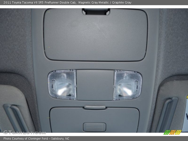 Magnetic Gray Metallic / Graphite Gray 2011 Toyota Tacoma V6 SR5 PreRunner Double Cab