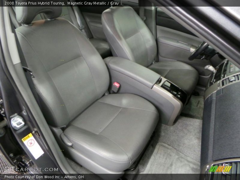Magnetic Gray Metallic / Gray 2008 Toyota Prius Hybrid Touring