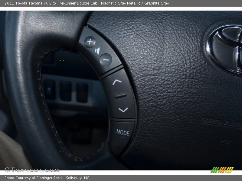 Magnetic Gray Metallic / Graphite Gray 2011 Toyota Tacoma V6 SR5 PreRunner Double Cab