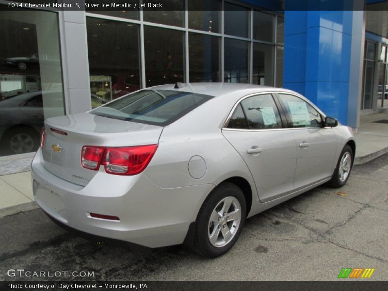Silver Ice Metallic / Jet Black 2014 Chevrolet Malibu LS