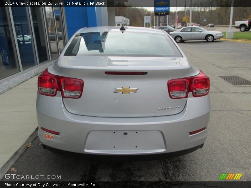 Silver Ice Metallic / Jet Black 2014 Chevrolet Malibu LS