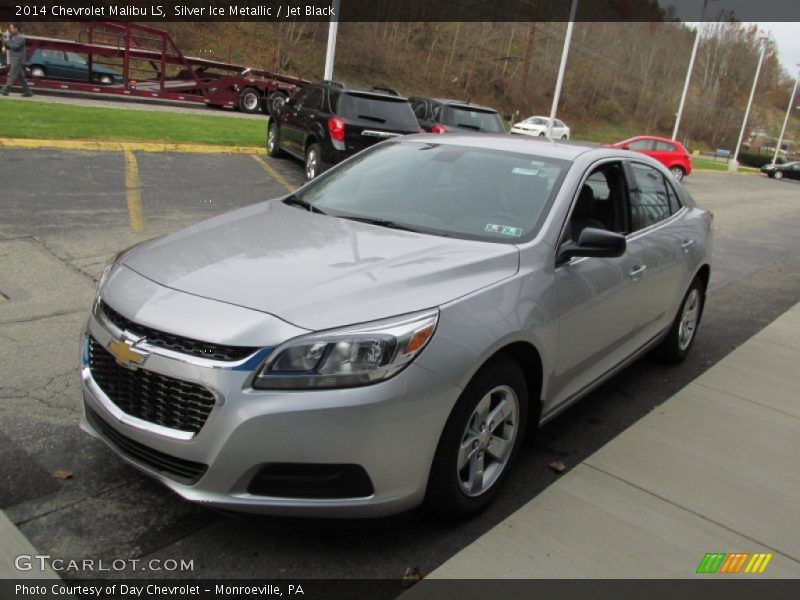 Silver Ice Metallic / Jet Black 2014 Chevrolet Malibu LS