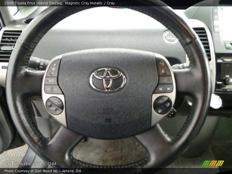 Magnetic Gray Metallic / Gray 2008 Toyota Prius Hybrid Touring