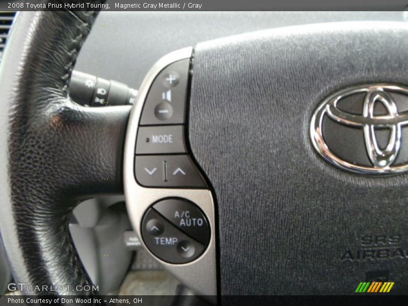 Magnetic Gray Metallic / Gray 2008 Toyota Prius Hybrid Touring