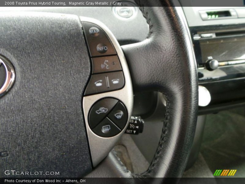 Magnetic Gray Metallic / Gray 2008 Toyota Prius Hybrid Touring