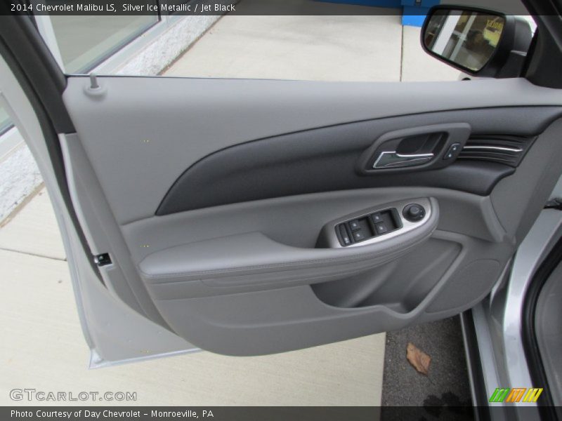 Silver Ice Metallic / Jet Black 2014 Chevrolet Malibu LS