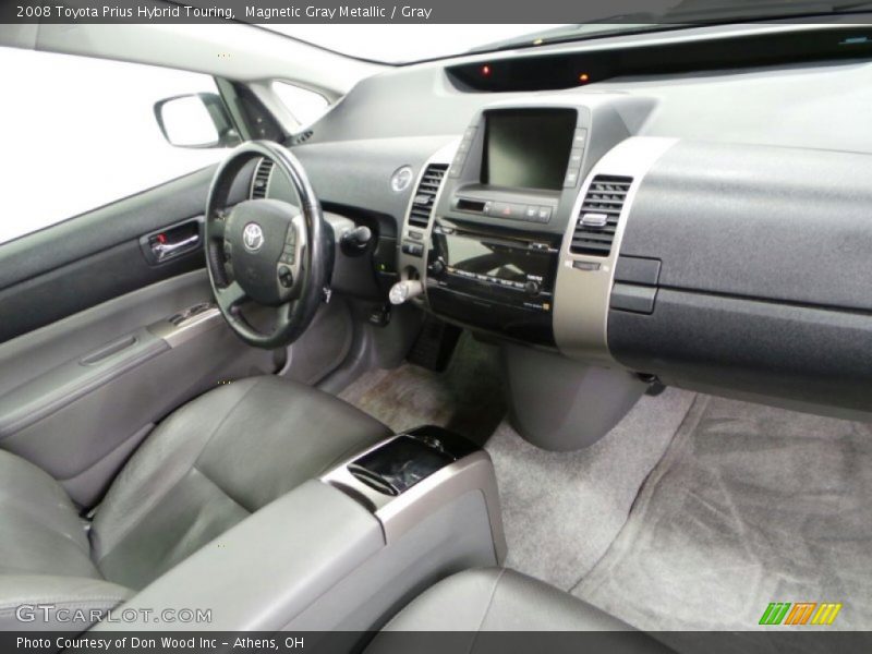 Magnetic Gray Metallic / Gray 2008 Toyota Prius Hybrid Touring