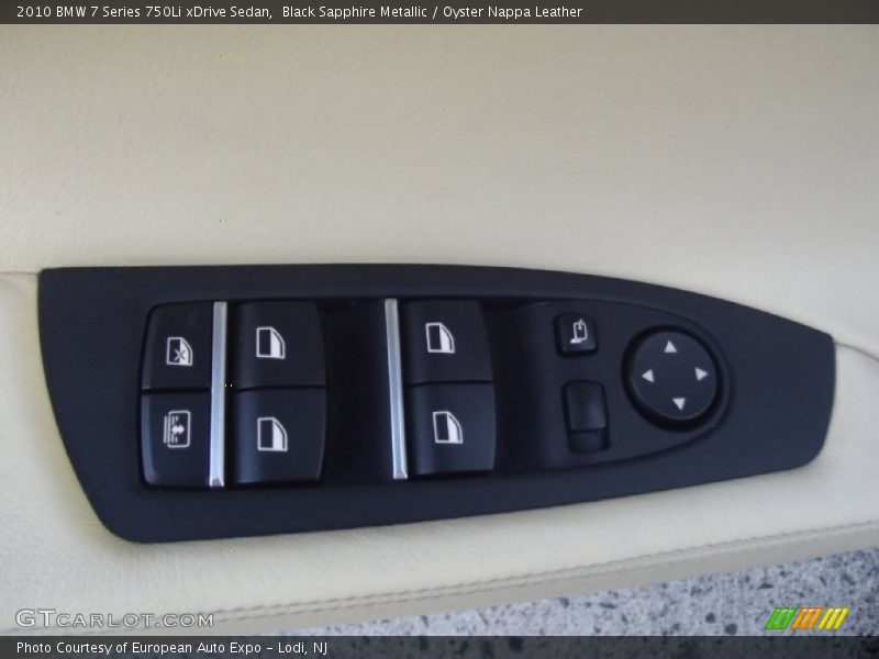 Controls of 2010 7 Series 750Li xDrive Sedan