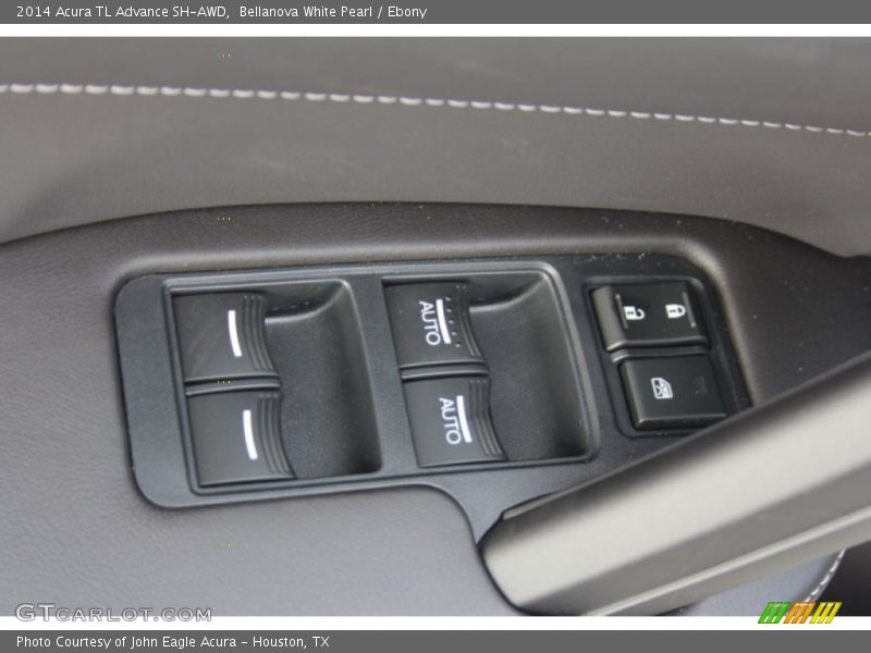 Bellanova White Pearl / Ebony 2014 Acura TL Advance SH-AWD