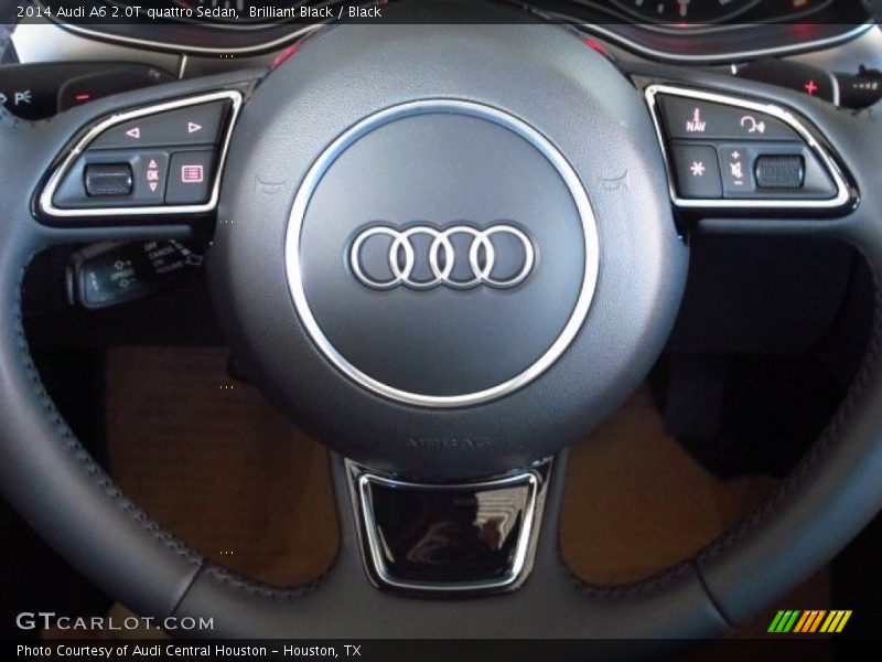 Brilliant Black / Black 2014 Audi A6 2.0T quattro Sedan