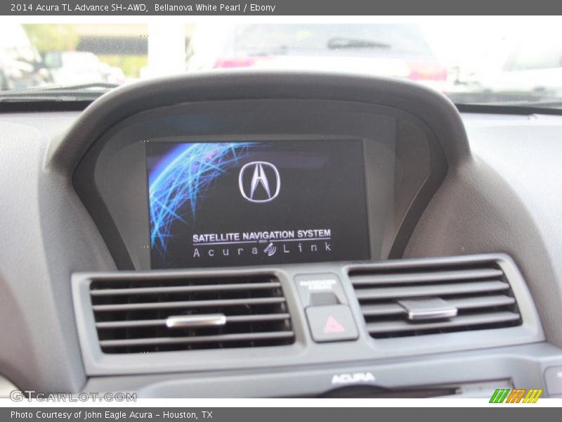 Bellanova White Pearl / Ebony 2014 Acura TL Advance SH-AWD