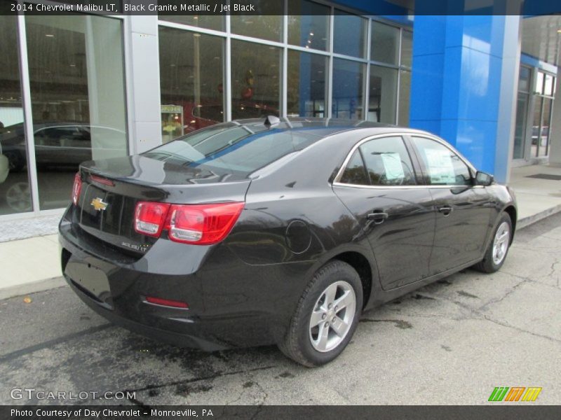 Black Granite Metallic / Jet Black 2014 Chevrolet Malibu LT