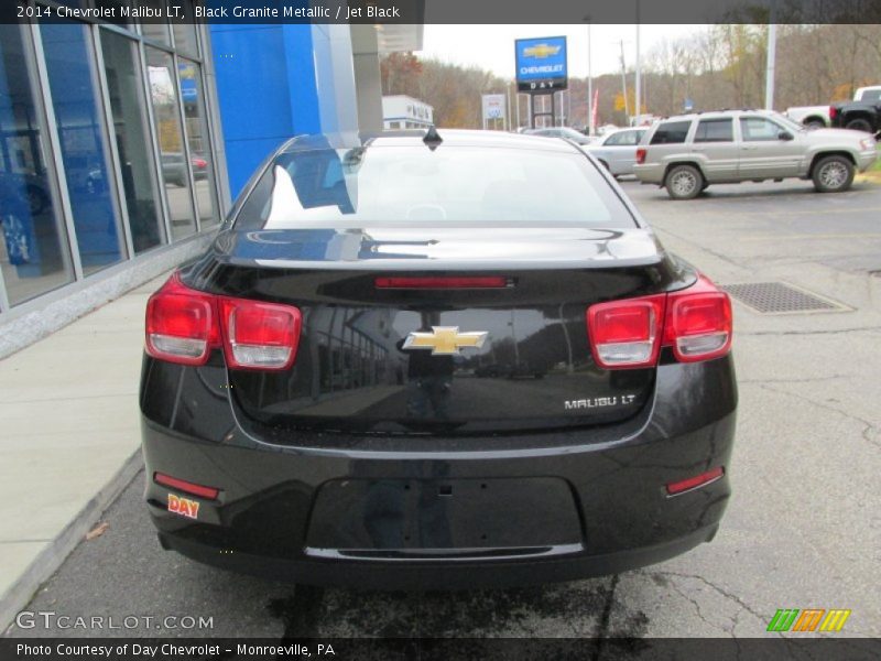 Black Granite Metallic / Jet Black 2014 Chevrolet Malibu LT