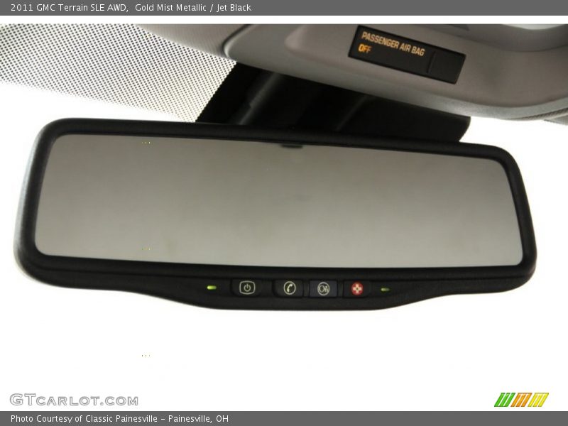 Gold Mist Metallic / Jet Black 2011 GMC Terrain SLE AWD