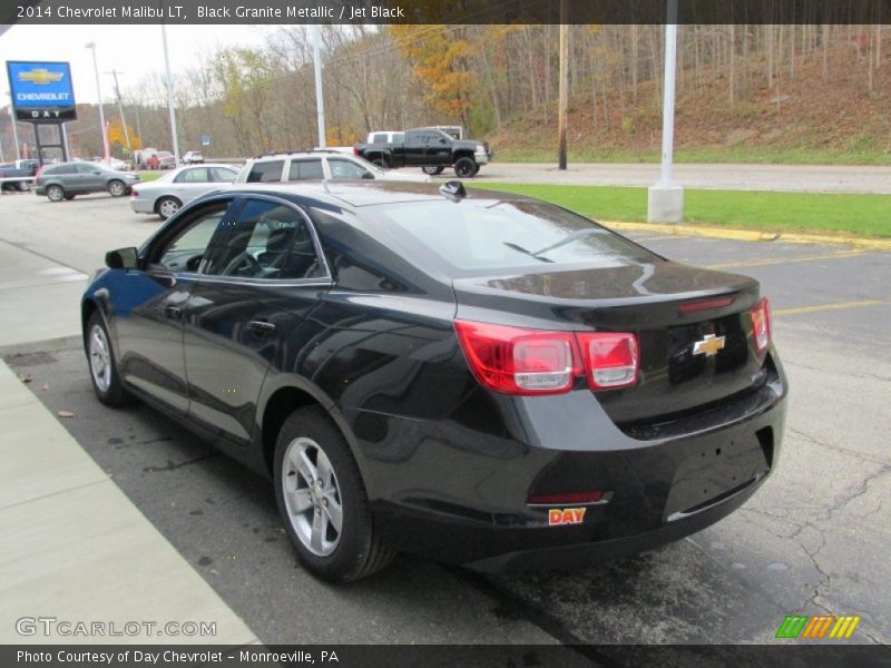 Black Granite Metallic / Jet Black 2014 Chevrolet Malibu LT
