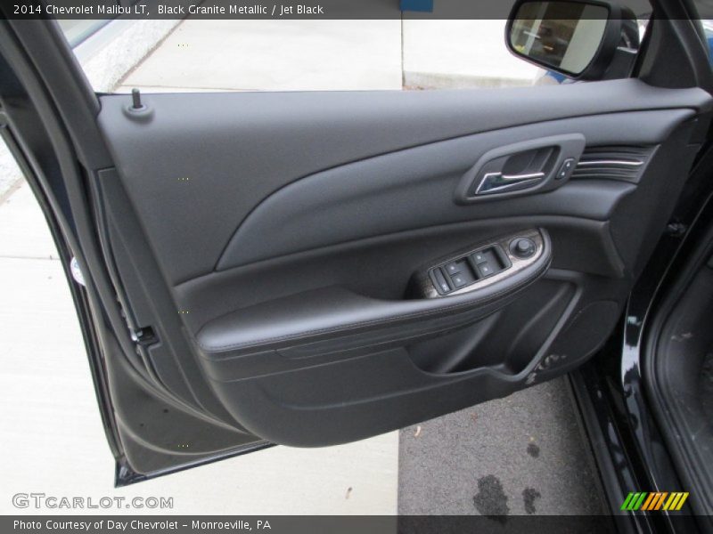 Black Granite Metallic / Jet Black 2014 Chevrolet Malibu LT