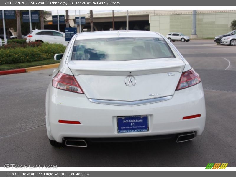 Bellanova White Pearl / Ebony 2013 Acura TL SH-AWD Technology