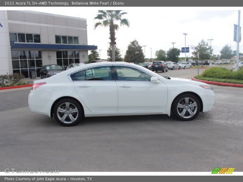 Bellanova White Pearl / Ebony 2013 Acura TL SH-AWD Technology