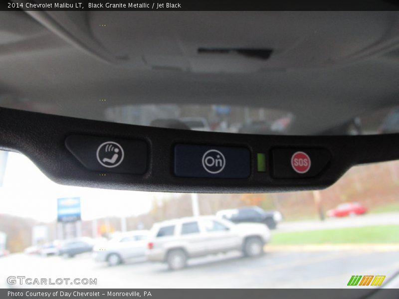 Black Granite Metallic / Jet Black 2014 Chevrolet Malibu LT