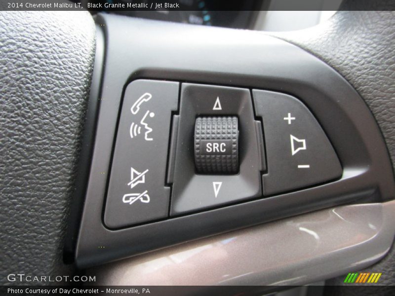 Black Granite Metallic / Jet Black 2014 Chevrolet Malibu LT