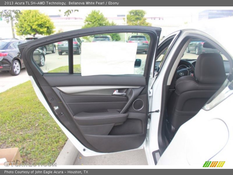 Bellanova White Pearl / Ebony 2013 Acura TL SH-AWD Technology