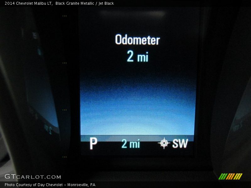 Black Granite Metallic / Jet Black 2014 Chevrolet Malibu LT