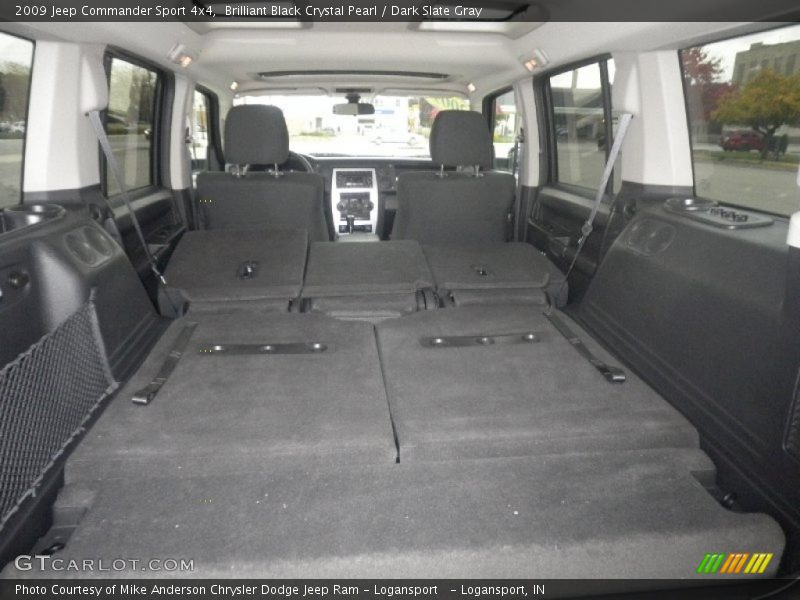 Brilliant Black Crystal Pearl / Dark Slate Gray 2009 Jeep Commander Sport 4x4