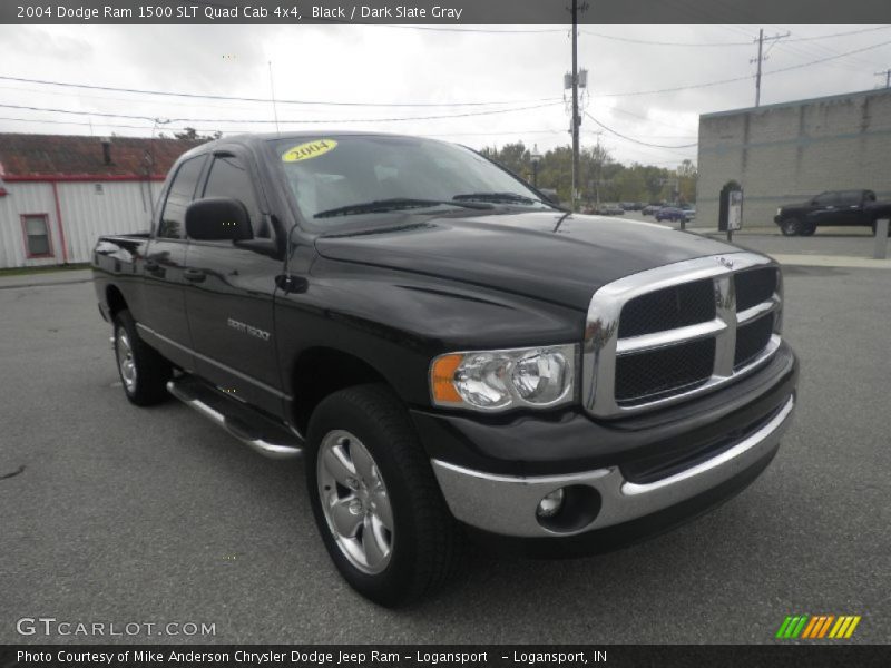 Black / Dark Slate Gray 2004 Dodge Ram 1500 SLT Quad Cab 4x4