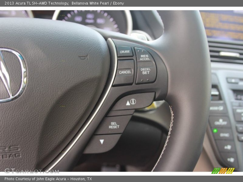 Bellanova White Pearl / Ebony 2013 Acura TL SH-AWD Technology