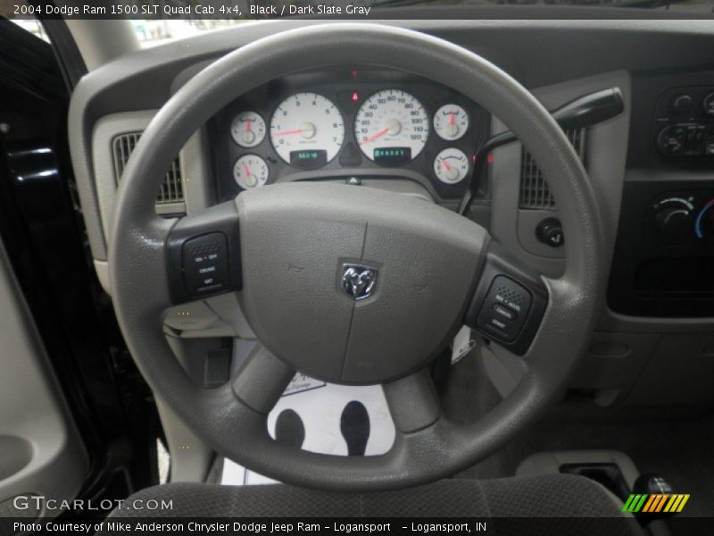 Black / Dark Slate Gray 2004 Dodge Ram 1500 SLT Quad Cab 4x4