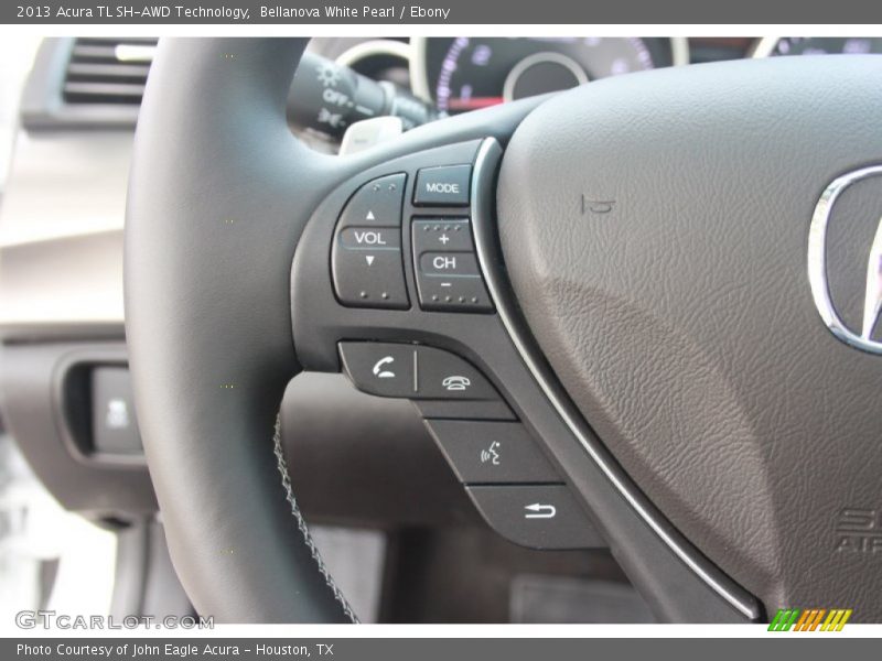 Bellanova White Pearl / Ebony 2013 Acura TL SH-AWD Technology