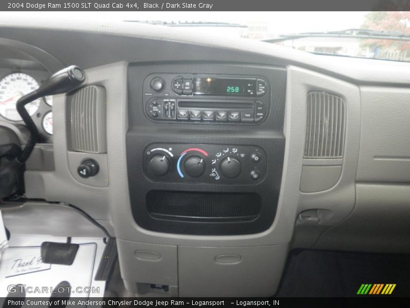 Black / Dark Slate Gray 2004 Dodge Ram 1500 SLT Quad Cab 4x4