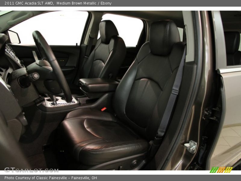 Medium Brown Metallic / Ebony 2011 GMC Acadia SLT AWD