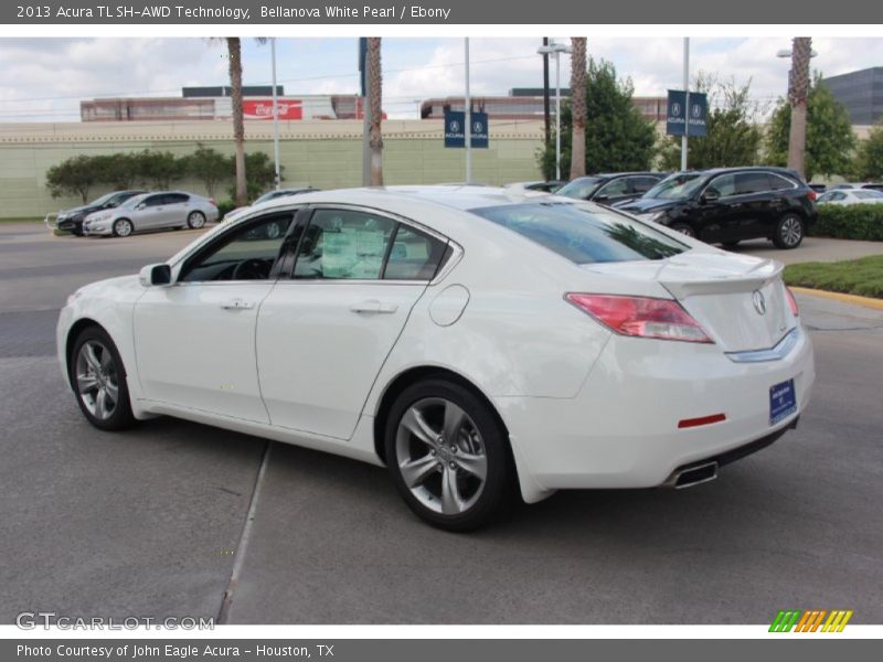 Bellanova White Pearl / Ebony 2013 Acura TL SH-AWD Technology