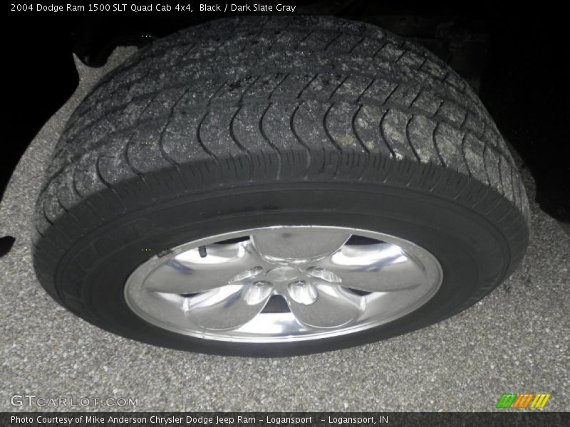 Black / Dark Slate Gray 2004 Dodge Ram 1500 SLT Quad Cab 4x4