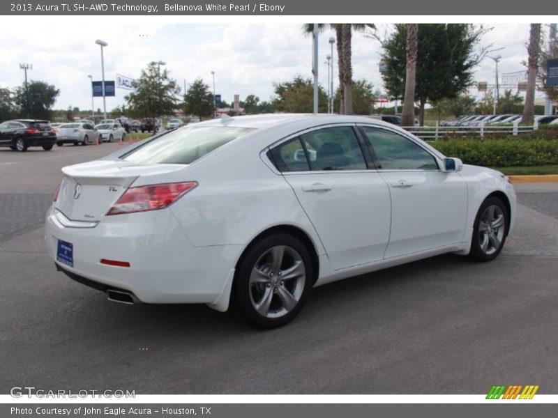 Bellanova White Pearl / Ebony 2013 Acura TL SH-AWD Technology