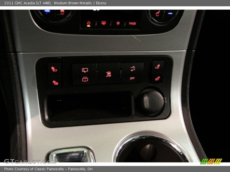 Medium Brown Metallic / Ebony 2011 GMC Acadia SLT AWD