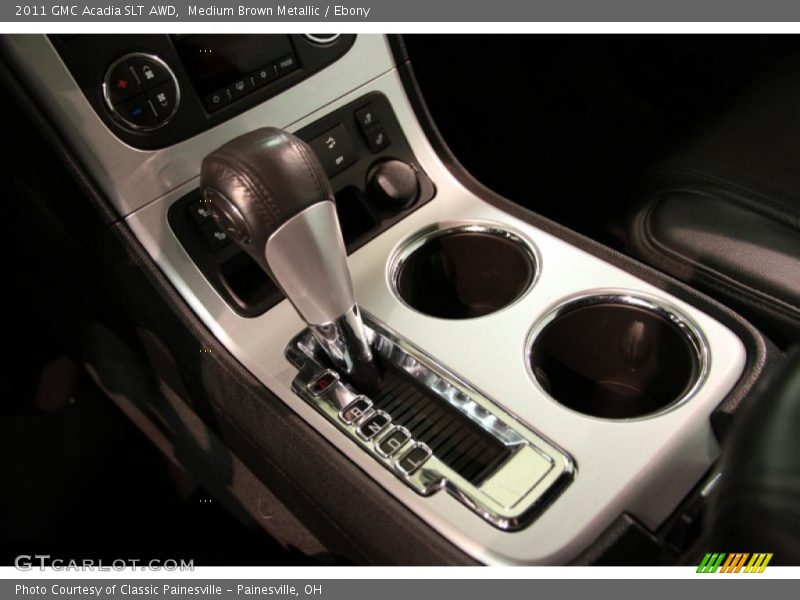 Medium Brown Metallic / Ebony 2011 GMC Acadia SLT AWD