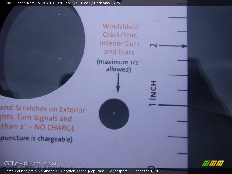 Black / Dark Slate Gray 2004 Dodge Ram 1500 SLT Quad Cab 4x4
