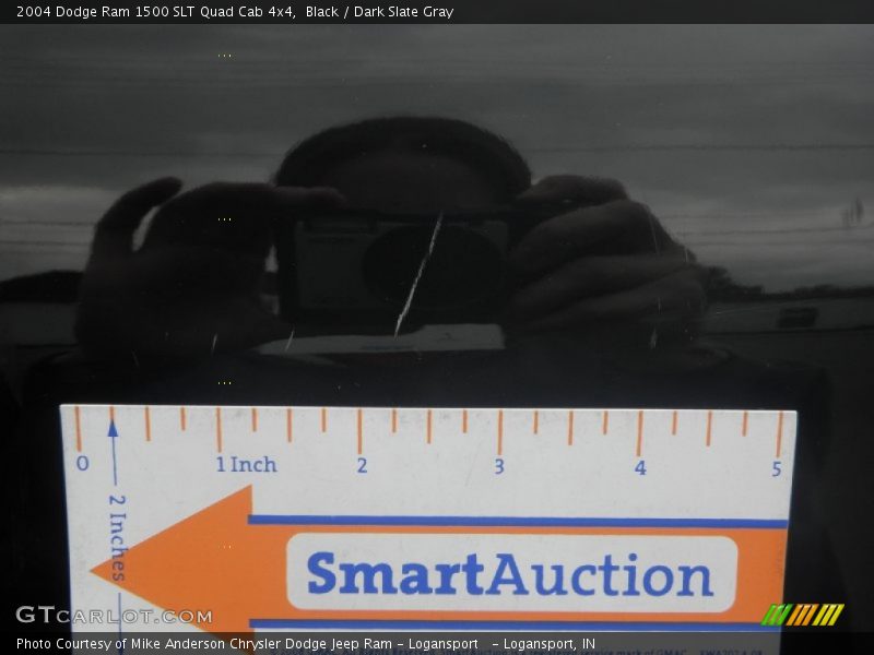 Black / Dark Slate Gray 2004 Dodge Ram 1500 SLT Quad Cab 4x4