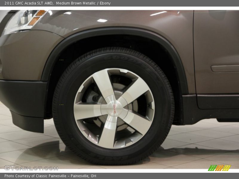 Medium Brown Metallic / Ebony 2011 GMC Acadia SLT AWD